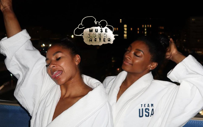 Simone Biles and Jordan Chiles Team USA Makeup Routine at Paris Olympics 2024