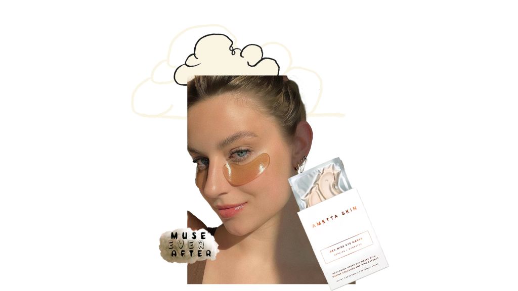 Red Wine Eye Masks | AMETTA SKIN CARE | Muse Ever After | shop.museeverafter.com