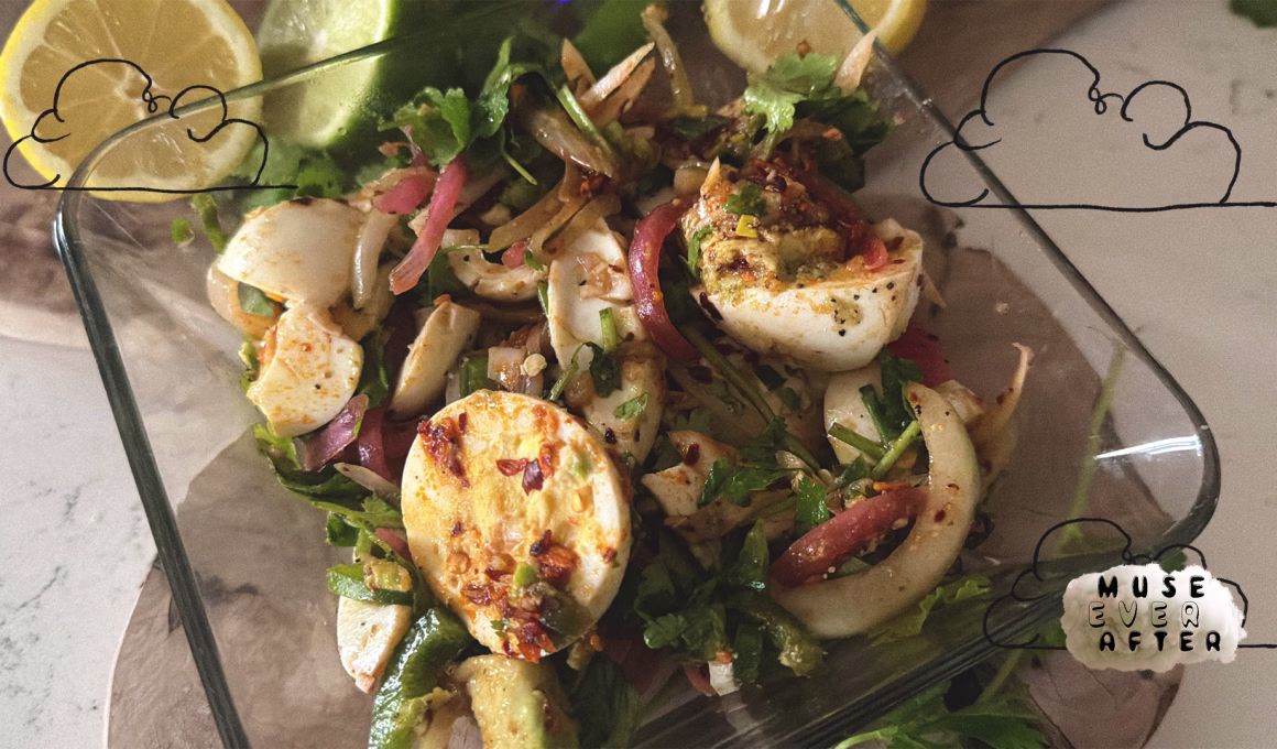 Savory Ceviche Egg Salad Bowl Recipe