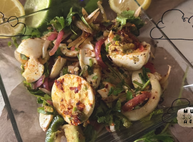 Savory Ceviche Egg Salad Bowl Recipe